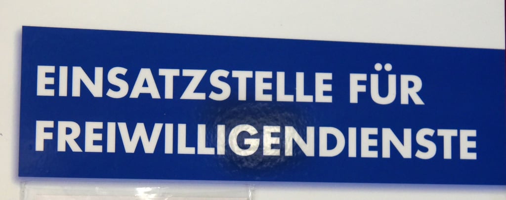 Einsatzstelle für Freiwilligendienste.
