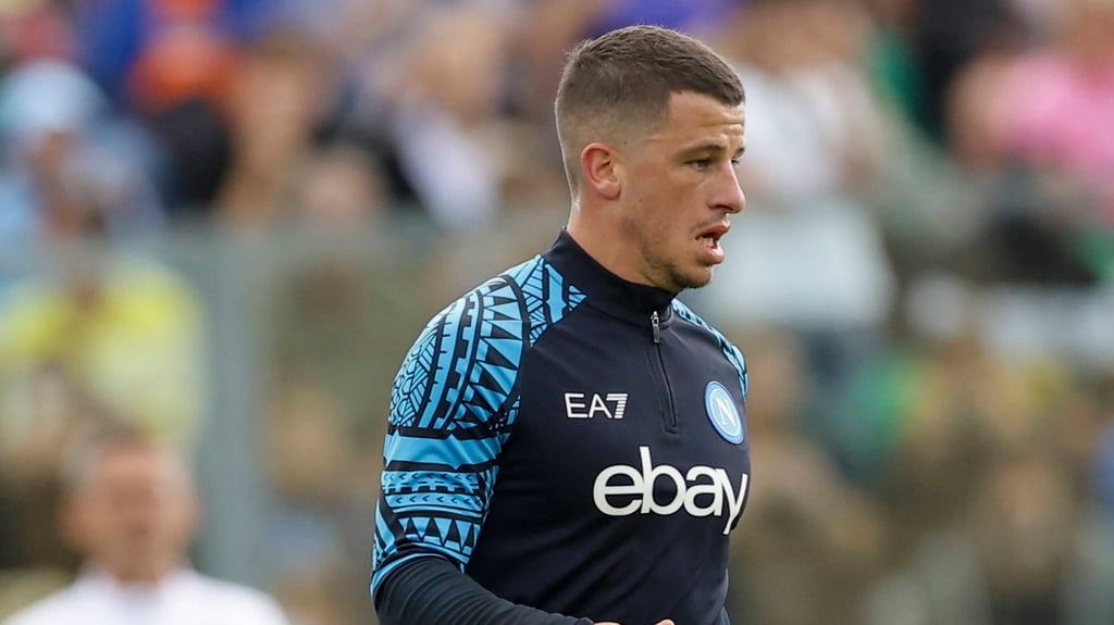 Diego Demme in Training bei Napoli.