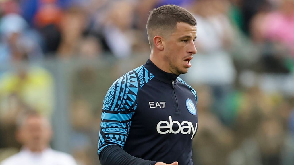 Diego Demme in Training bei Napoli.