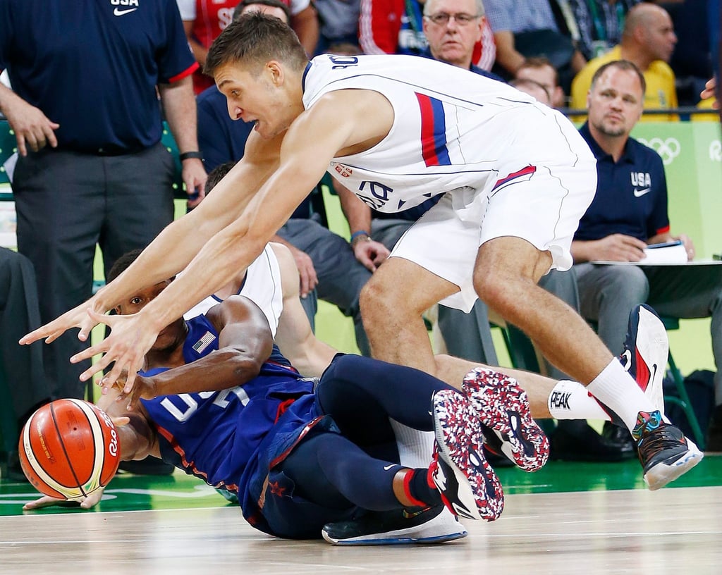 Stefan Bircevic (r) bei den Olympischen Spielen in Rio de Janeiro.