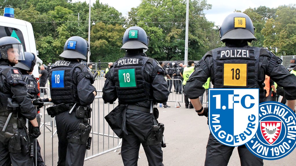 Nach dem Zweitligaspiel des 1. FC Magdeburg gegen Holstein Kiel, soll es zur Randale am Kieler Hauptbahnhof zwischen Polizei und FCM-Fans gekommen sein.