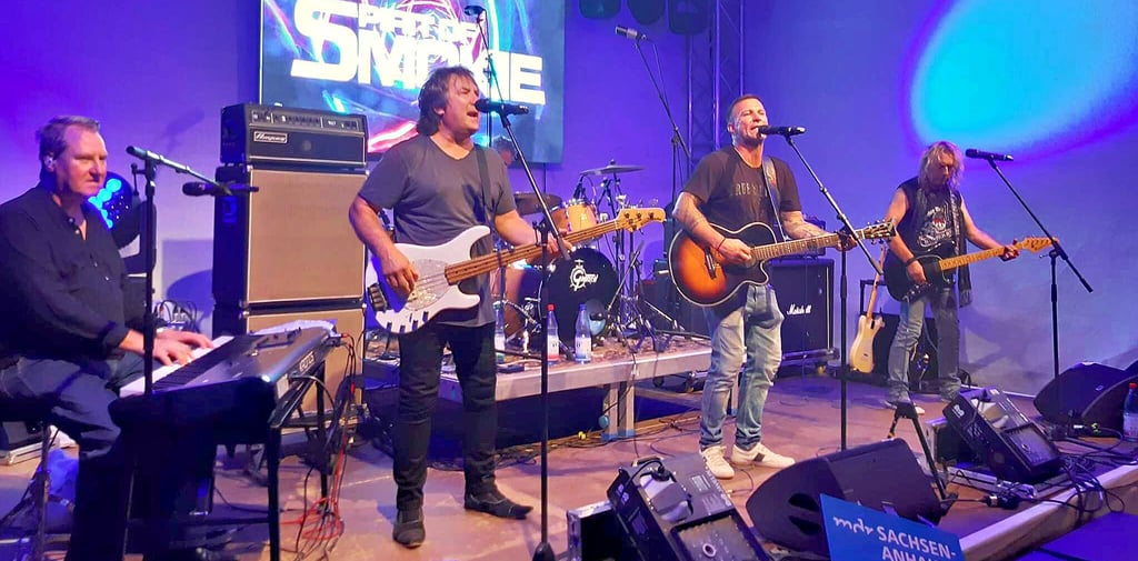 Die Coverband „ Spirit of Smokie" war einer der musikalischen Höhepunkte in diesem Jahr.