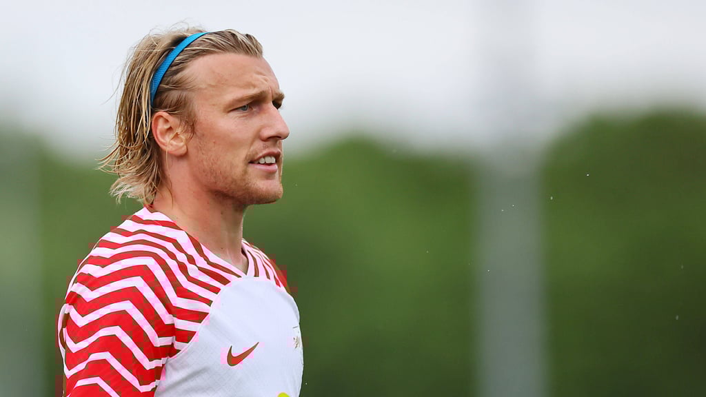 Emil Forsberg im Test gegen Altglienicke.