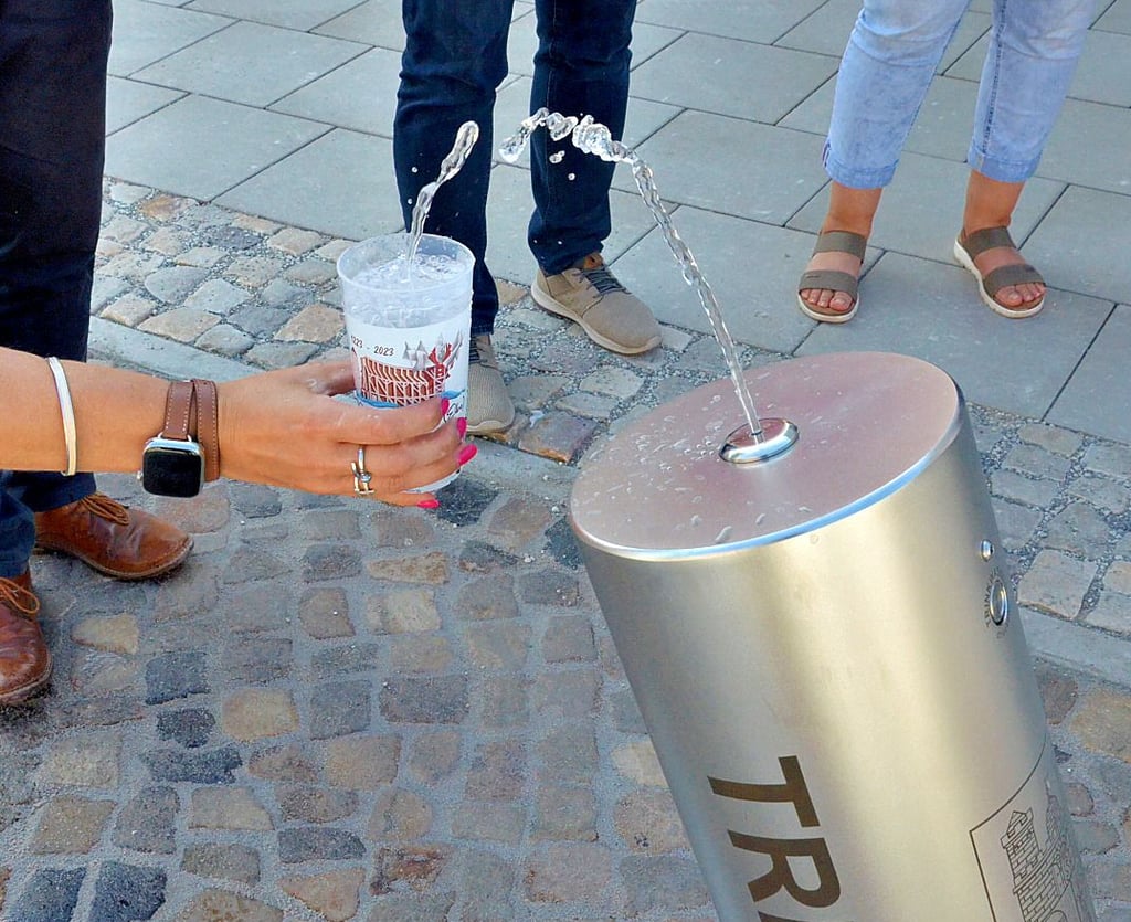 Der neue Brunnen ist für alle Schönebecker nutzbar. Ob sie dann auch aus dem Schönebecher trinken wollen, bleibt jedem frei.