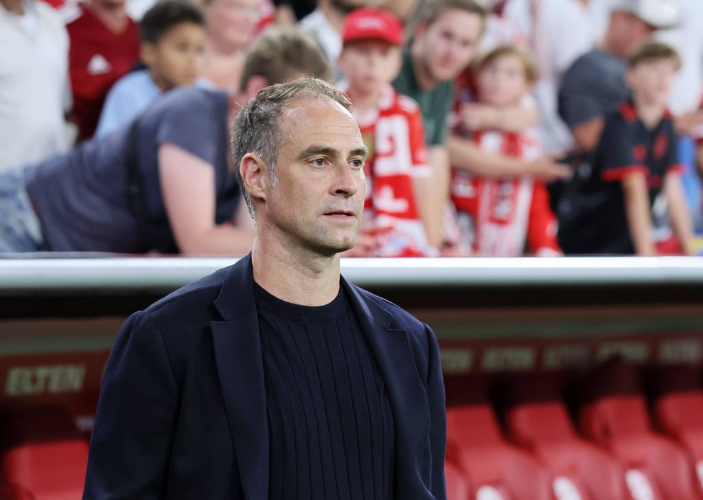 Oliver Mintzlaff beim Supercup gegen die Bayern.