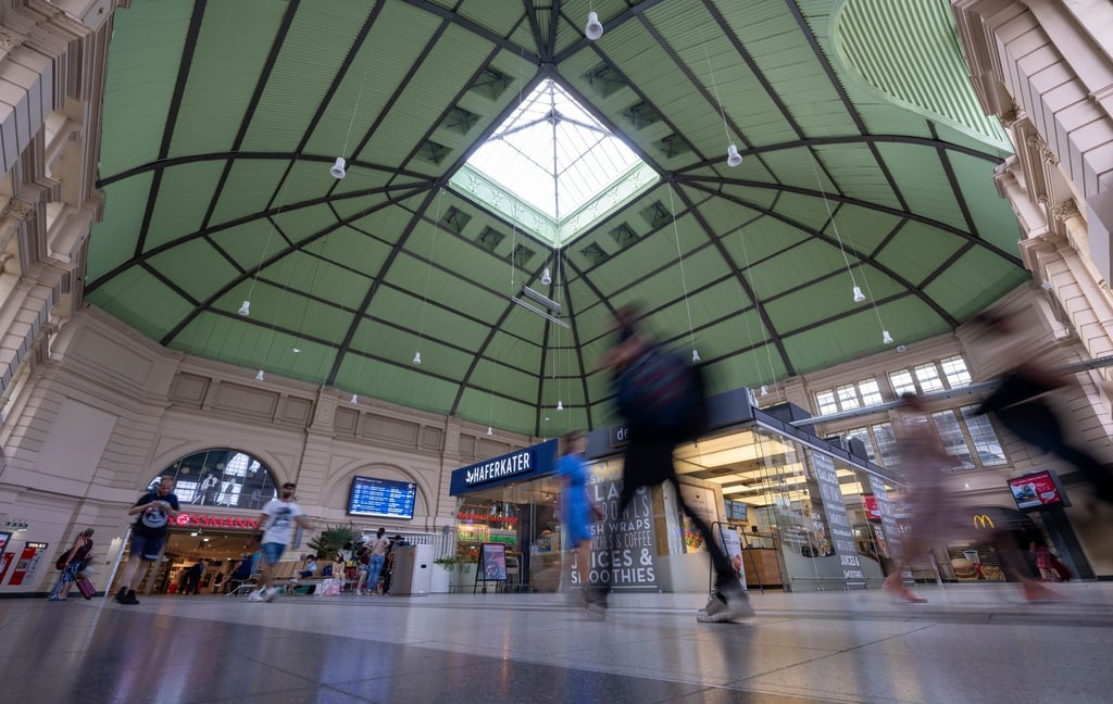 Ausgezeichnet: Der Hauptbahnhof in Halle/Saale.