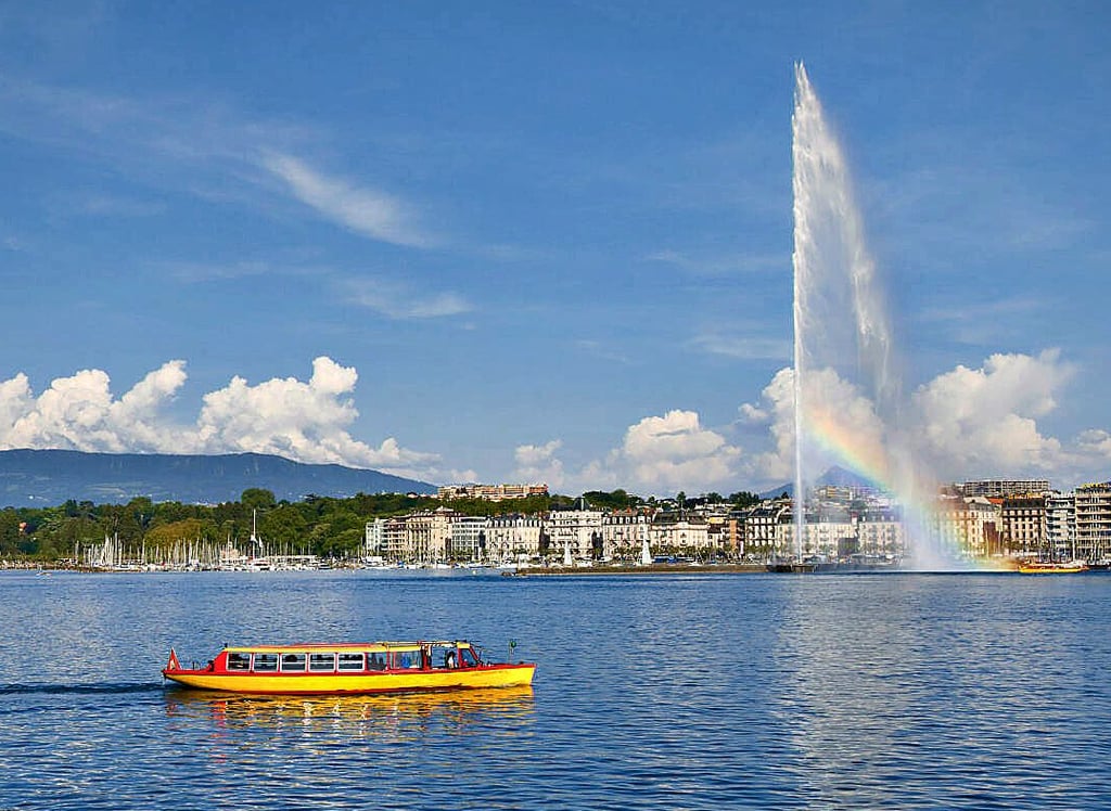 Der Jet d’ Eau im Genfer See ist eine der höchsten Fontänen der Welt. Und offenbar nicht ganz ungefährlich