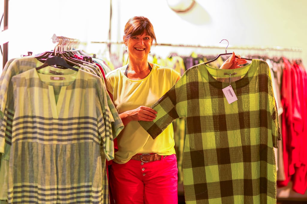 Designerin Silke-Manon Wiesnet aus dem Vogtland gehört zu den 130 Ausstellern der Messe „Lebensart“ 2023 in Schkopau.
