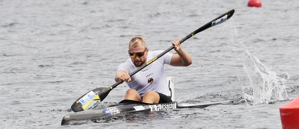 Kanu Moritz Florstedt vom SC Magdeburg verpasst eine WMMedaille in