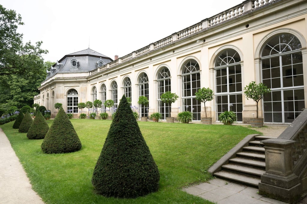 Die Orangerie von Schloss Pillnitz.