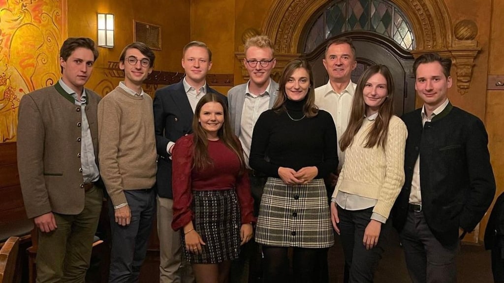 Mitglieder vom Ring Christlich-Demokratischer Studenten in Halle