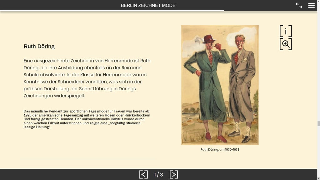 Lässig - oder was man einstmals darunter verstand: Herren-Freizeitanzug mit Knickerbocker.