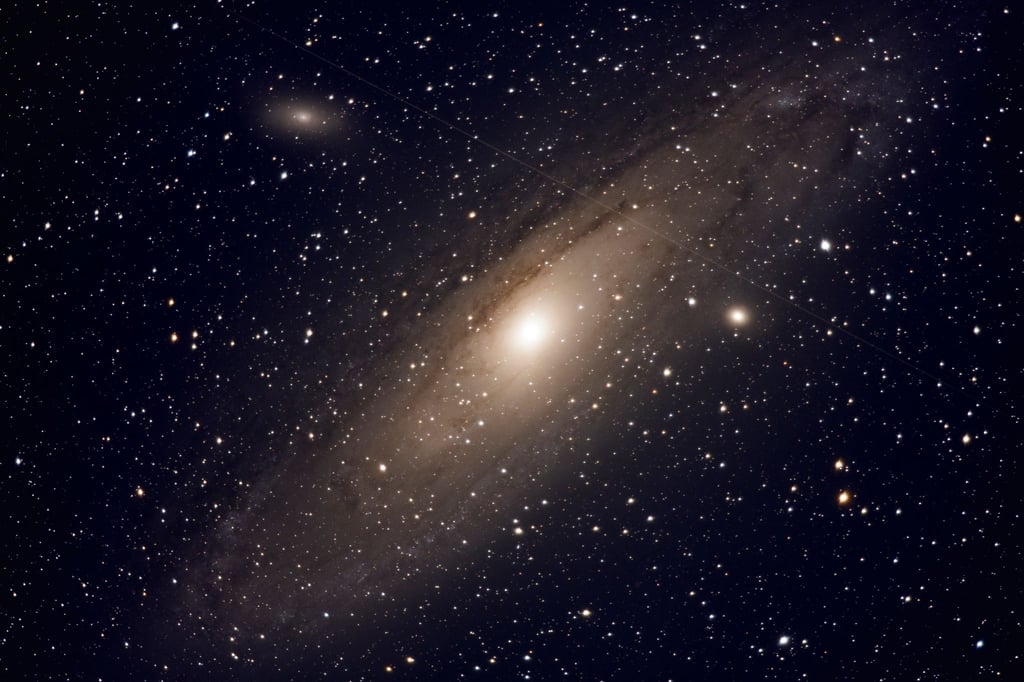 Die Andromedagalaxie.