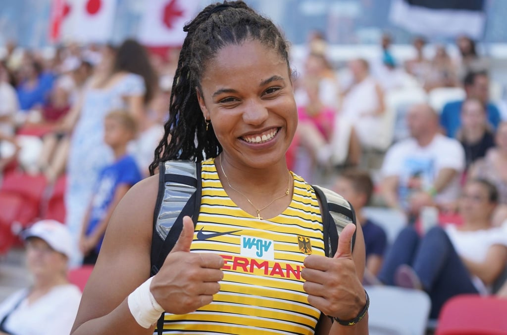 Erreichte das Finale im Kugelstoßen: Yemisi Ogunleye.