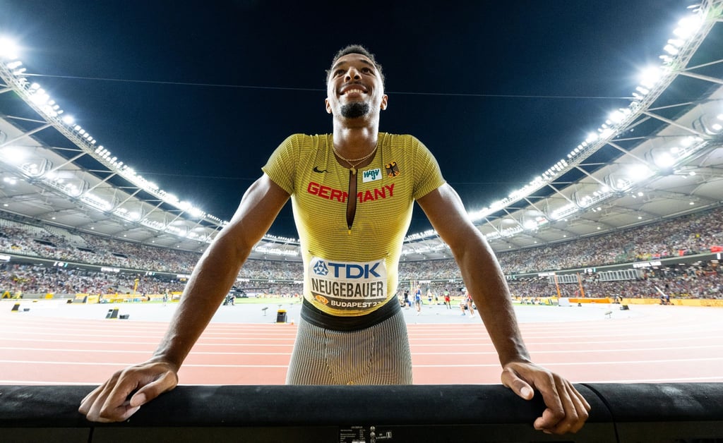 Kam bei der Leichtathletik-WM in Budapest auf 8645 Punkte: Zehnkämpfer Leo Neugebauer.