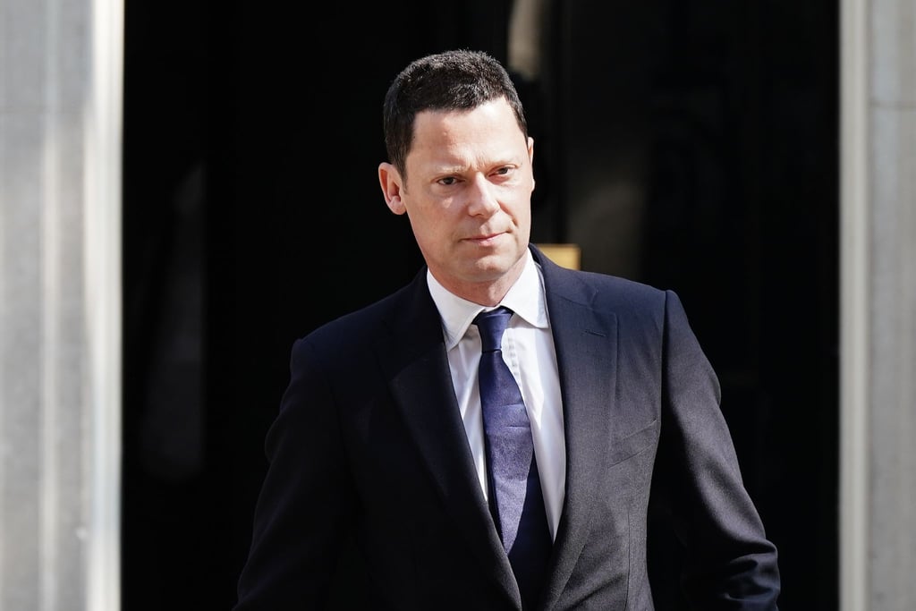 Alex Chalk, Justizminister von Großbritannien.