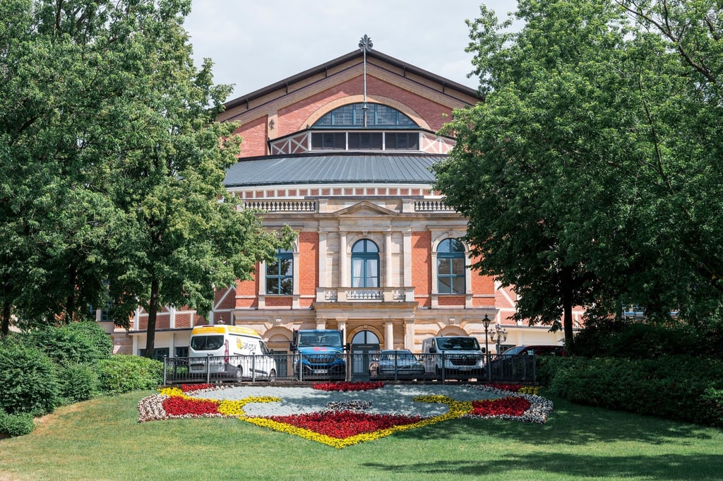 Das Bayreuther Festspielhaus.