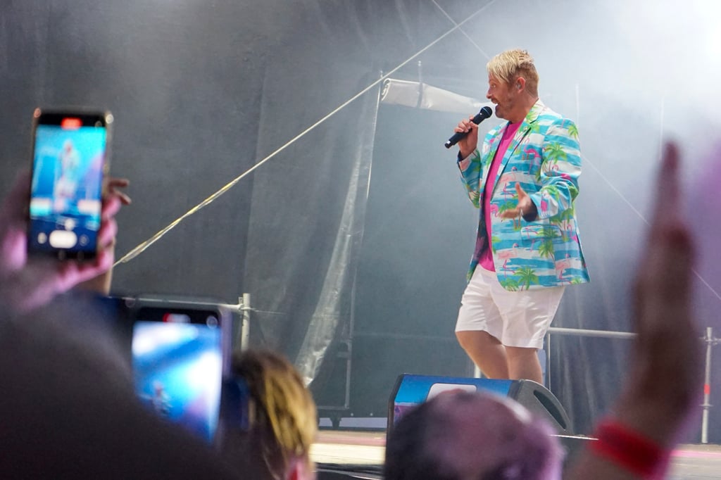 Ross Antony auf dem Altstadtfest in Haldensleben.