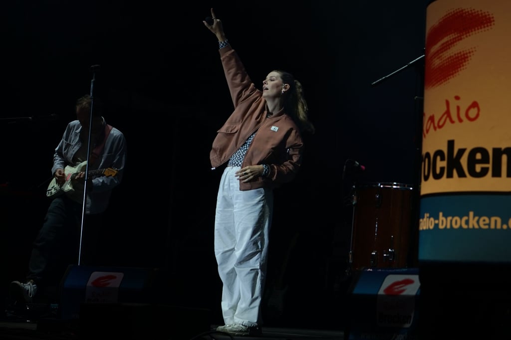 Bei dem Lieb "November" wurden die Lichter gedimmt. 