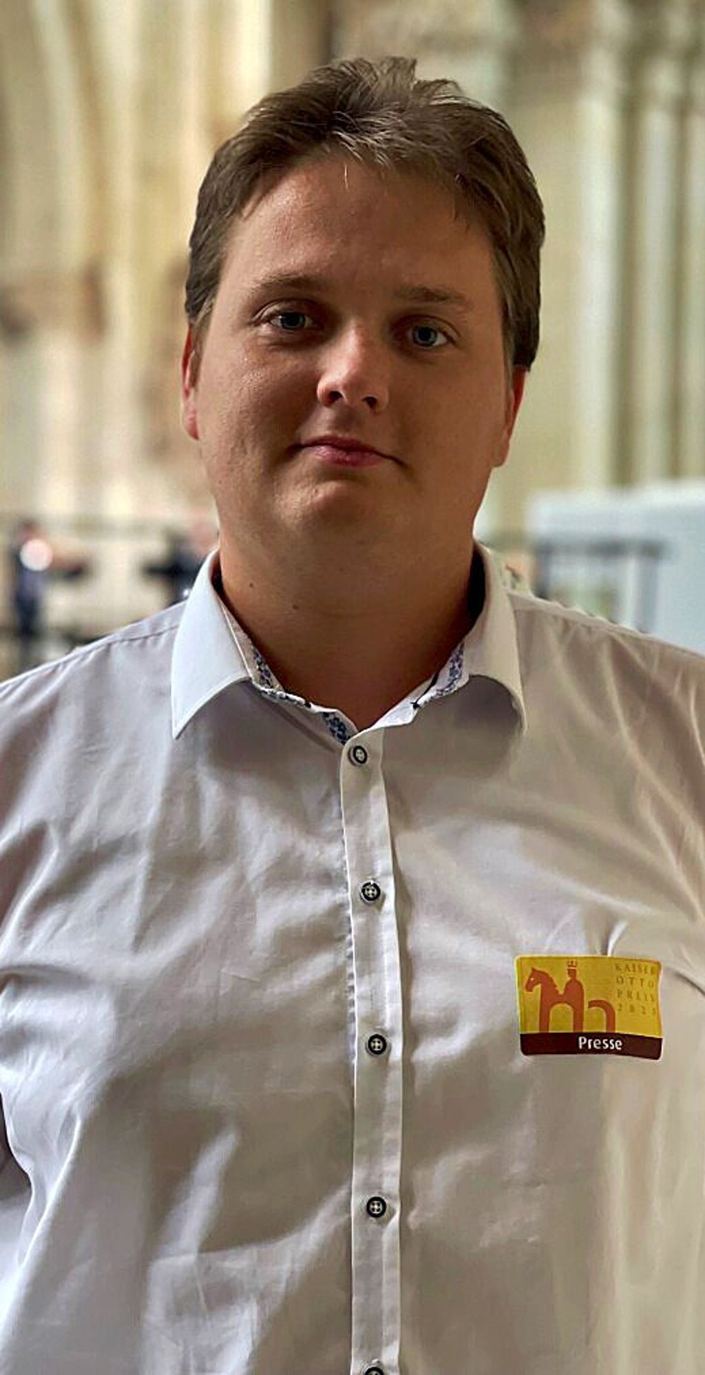 Erstmals in Magdeburg: Jakub Sedivy aus Bratislava.