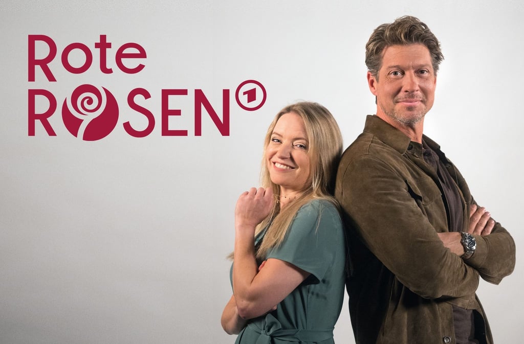 Diana Staehly und Sebastian Deyle werben für die 22. Staffel der Telenovela "Rote Rosen".