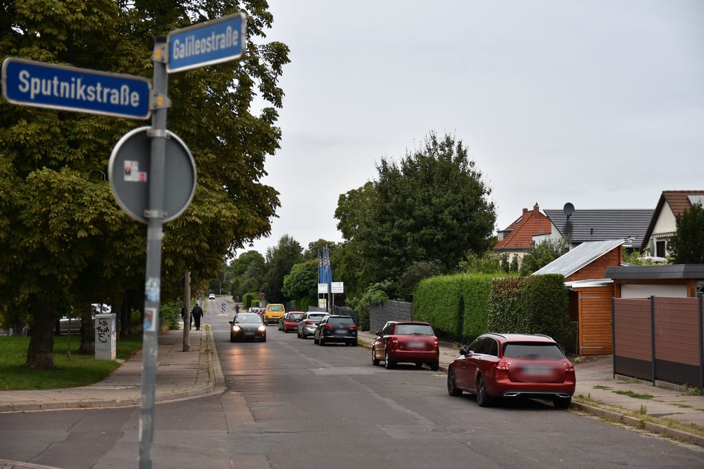 Ein Blick in die Galileostraße in Magdeburg-Reform.