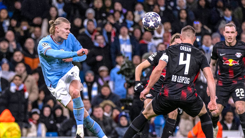 Wiedersehen mit Haaland: RB gegen Man City.