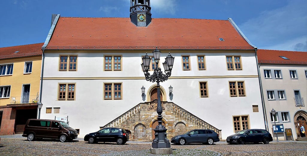 Die Stadt Wanzleben-Börde – hier im Blick das Rathaus – bewirbt sich als Standort für die Geschäftsstelle einer Kleinstadtakademie.