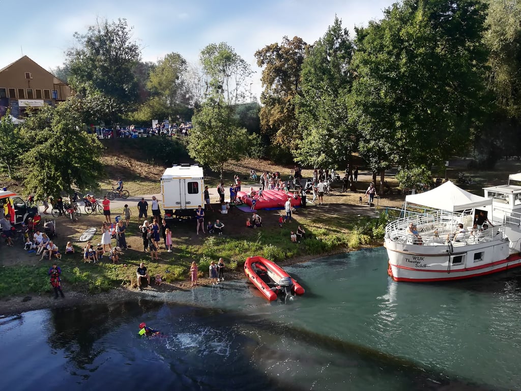 Wie schon beim letztjährigen Genzmer Brückenfest können sich Besucher auch dieses Jahr auf eine Rettungsshow der DLRG freuen.