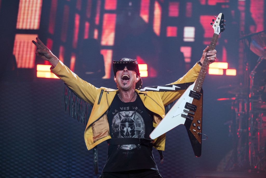 Rudolf Schenker beim Auftaktkonzert der „Rock Believer Tour“ in Dortmund.