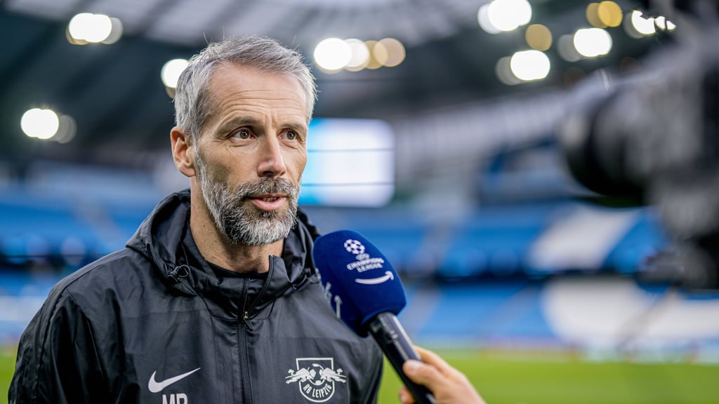 Marco Rose freut sich auf Spiele gegen Manchester City.