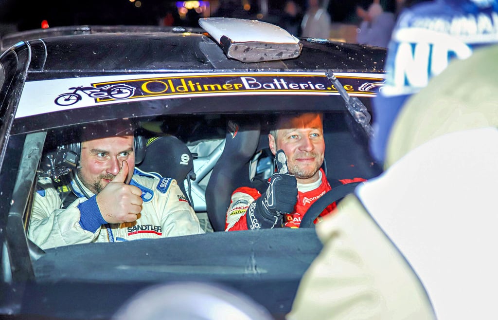 Patrick Pusch (re.) und Fabian Hoese sind bestens vorbereitet für die Rallye in Bad Schmiedeberg.
