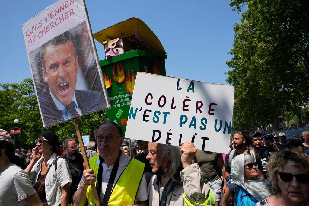 In Frankreich tritt die umstrittene Rentenreform von Präsident Macron nach monatelangen teils gewaltsamen Protesten an diesem Freitag nahezu geräuschlos in Kraft.