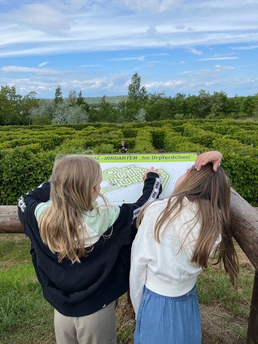 Beliebt bei Kindern: der Irrgarten „Im Urpferdchen“ am Geiseltalsee