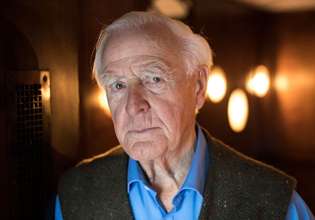 Der Autor John le Carré 2017 in Hamburg.