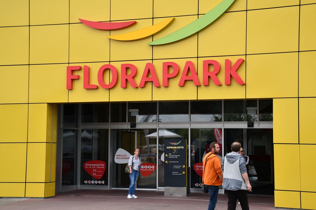Das Einkaufszentrum Florapark in Magdeburg feiert sein 30-jähriges Bestehen.