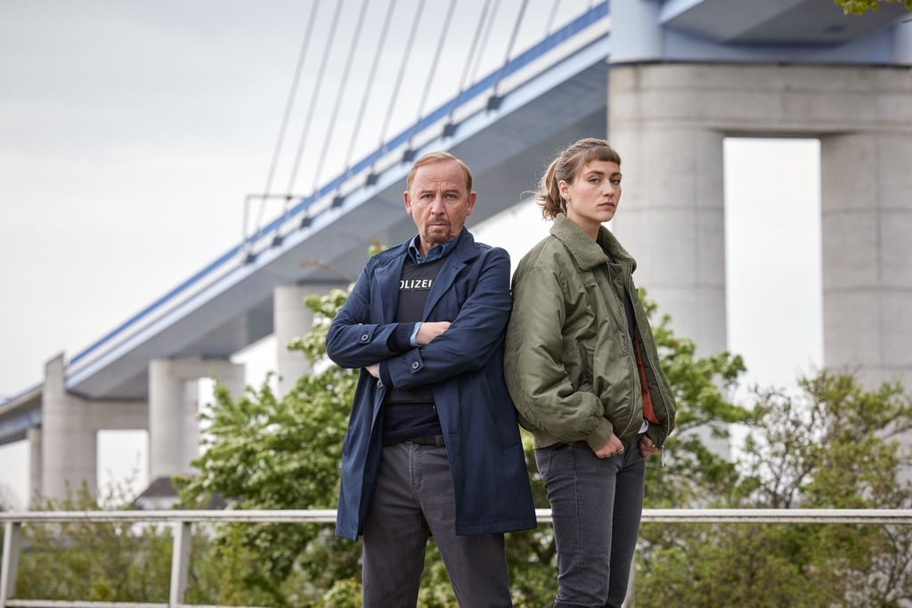 Karl Hidde (Alexander Held) und die neue Kommissarin Jule Zabek (Sophie Pfennigstorf).