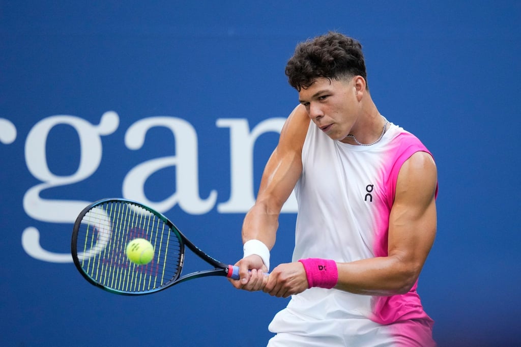 Ben Shelton steht erstmals bei den US Open in der Runde der letzten Acht.