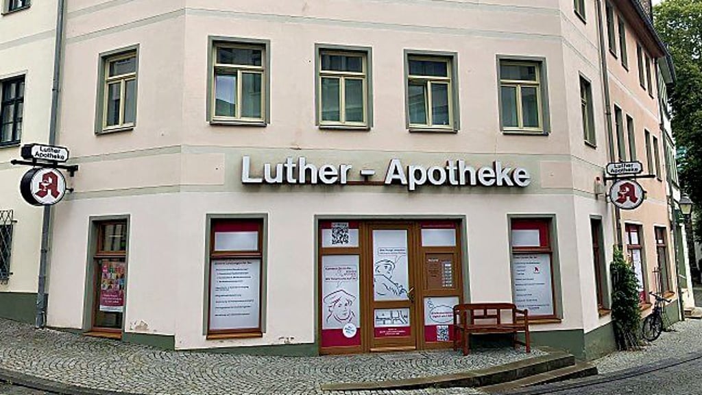 Die Luther-Apotheke in der Sangerhäuser Straße ist jetzt geschlossen.