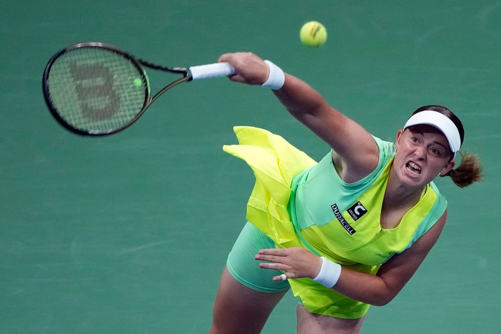 Steht in New York in der Runde der besten Acht: Jelena Ostapenko.