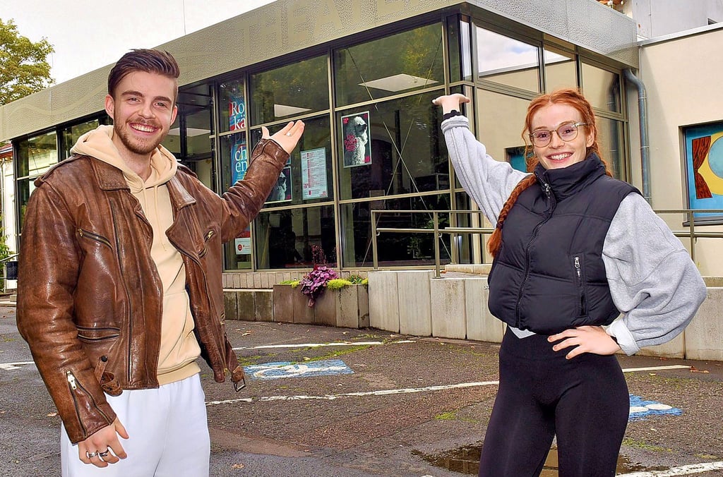 Moritz Gehrckens und Ida Dobrenz sind neu am Eisleber Theater.