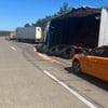 Auf der Autobahn 14 bei Neugattersleben ereignete sich ein Unfall mit zwei Lkw.