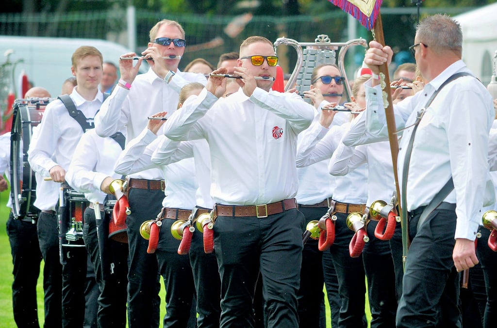 Nach elf Jahren waren die Gernröder Spielleute wieder dabei – und gingen als Sieger vom Platz.