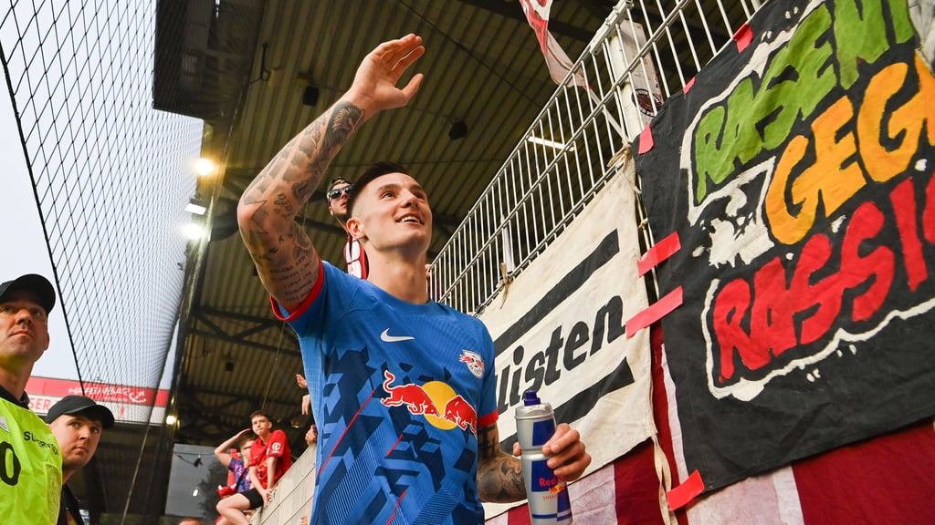 Torpremiere mit Doppelpack: Benjamin Sesko.