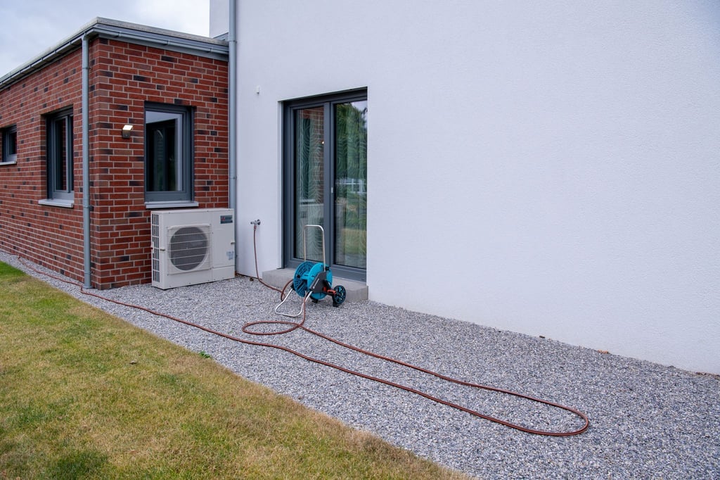 Keine ganz günstige Investition: der Einbau einer Wärmepumpe. Wer finanzielle Unterstützung braucht, kann sich zum Beispiel an eine Bank wenden.