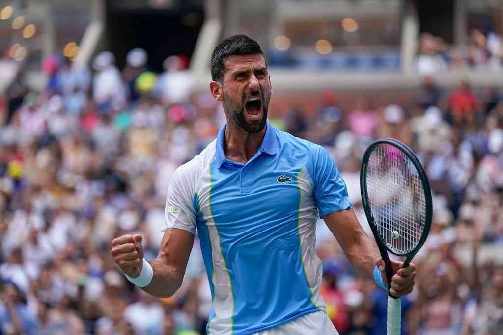 Steht bei den US Open im Halbfinale: Novak Djokovic.