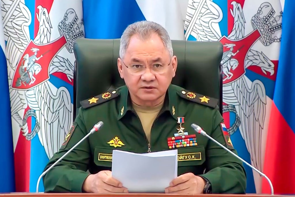 Der russische Verteidigungsminister Sergej Schoigu.