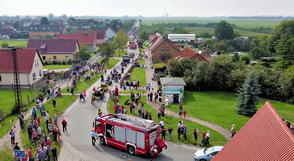 Der Festumzug durch den Ort war für viele Reudener und ihre Besucher das klare Highlight des Wochenendes.