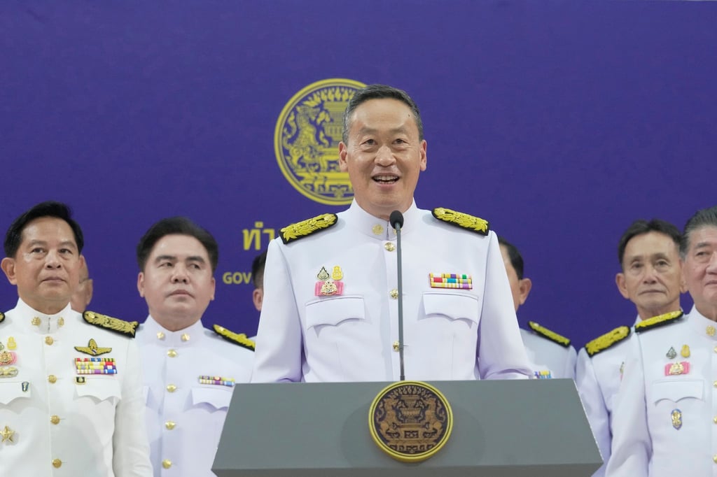 Der neue thailändische Ministerpräsident Srettha Thavisin in Bangkok.