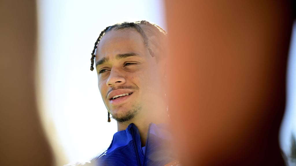 „Mein Ziel ist es, eines Tages das höchste Niveau im Fußball zu erreichen. Davon träume ich”: Xavi Simons.